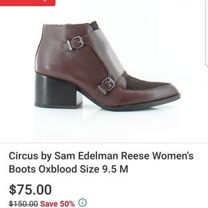 circus by sam edelman reese boots in ox blood